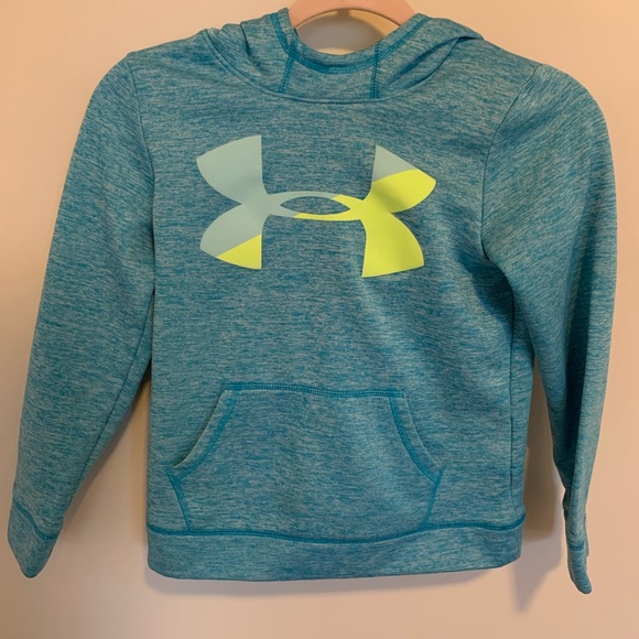 A blue under armor sweatshirt. - Picture 1 of 3